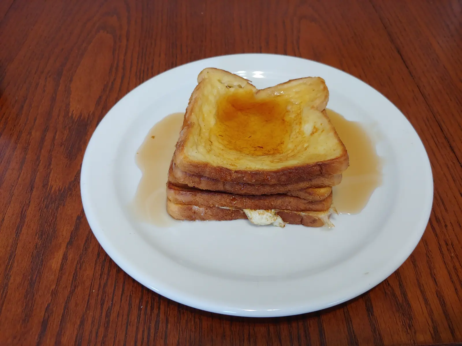 フレンチトースト（卵と牛乳の浸し焼き）の参考写真