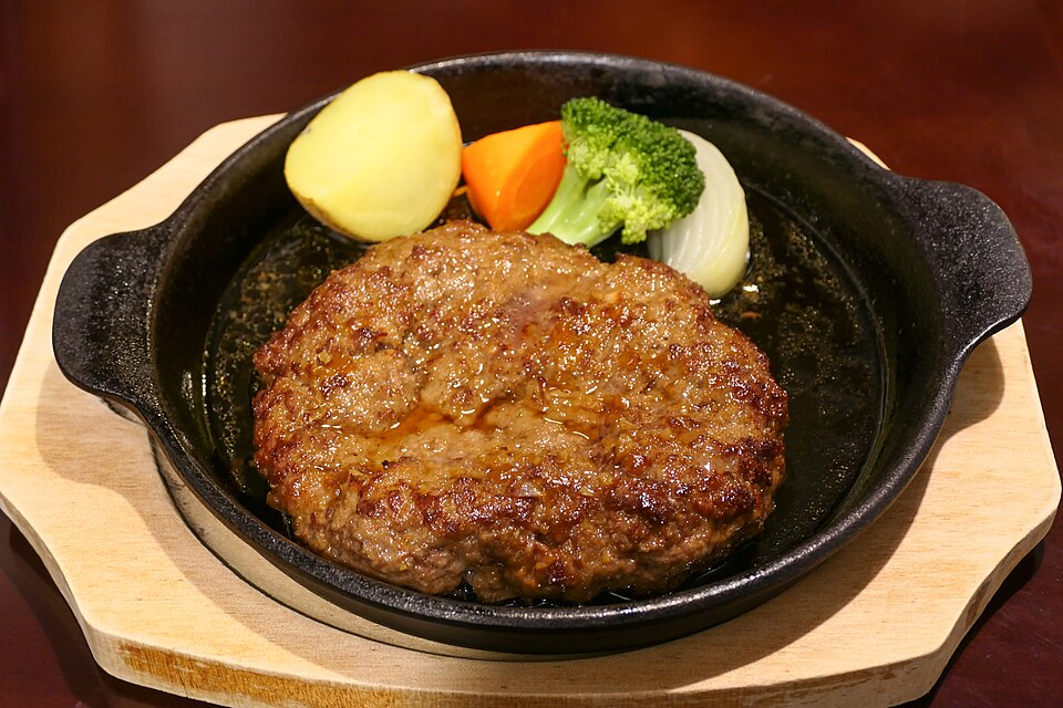 にんじん入りハンバーグの参考写真