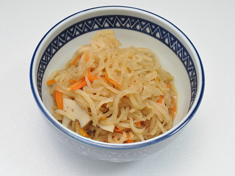 切り干し大根の煮物の参考写真