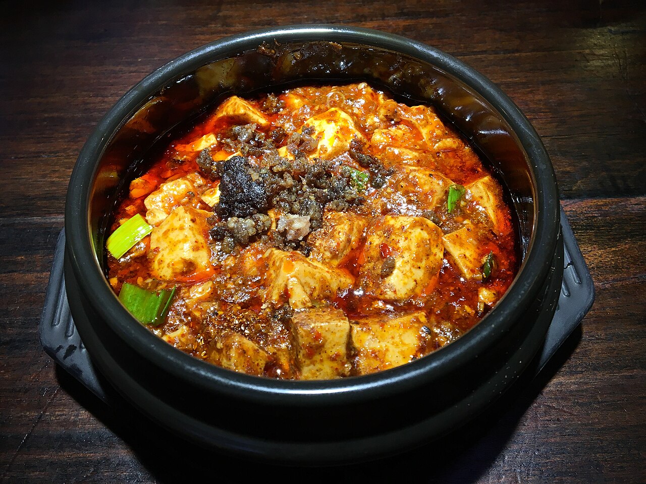 麻婆豆腐の参考写真