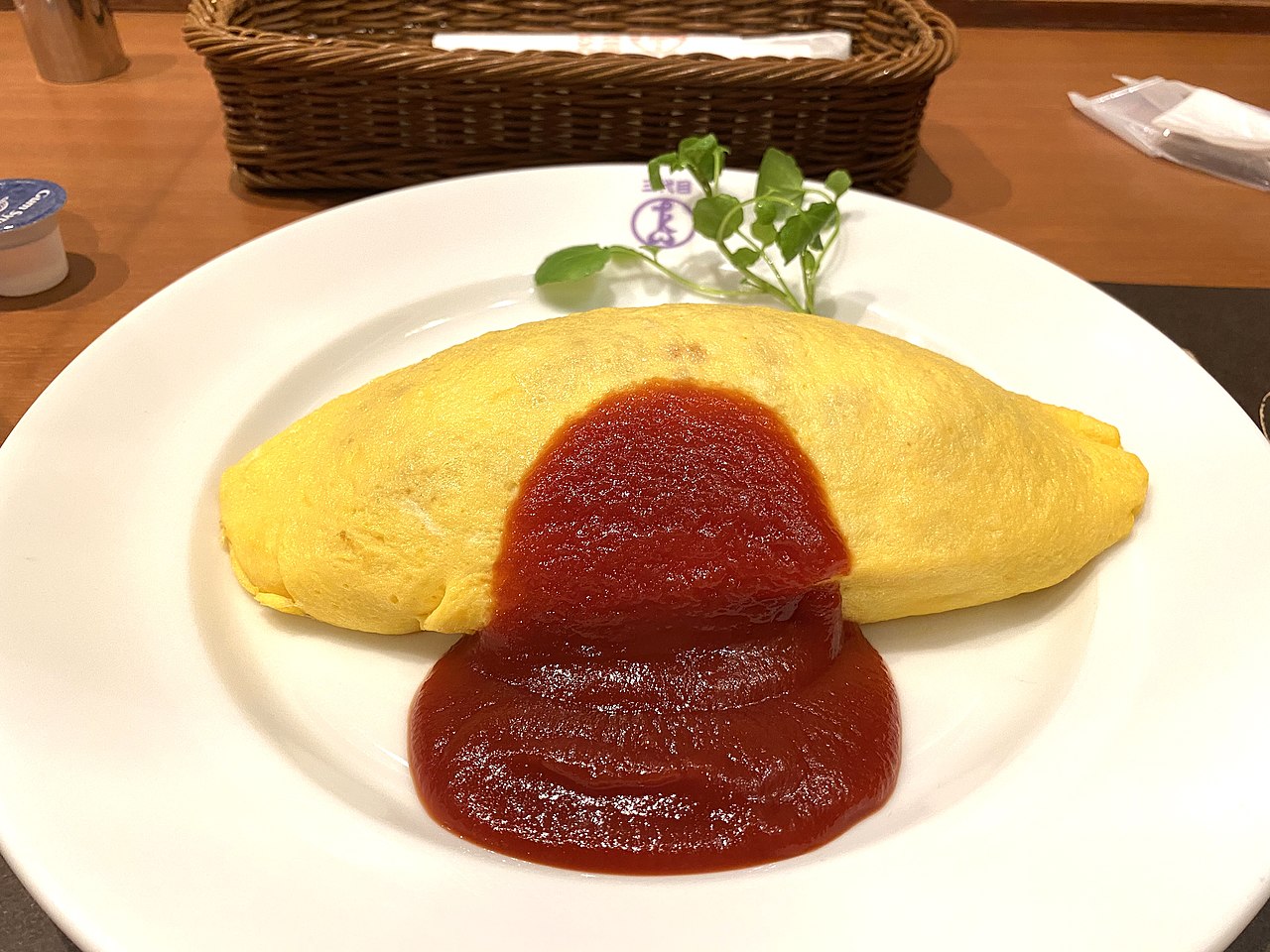 オムライスの参考写真
