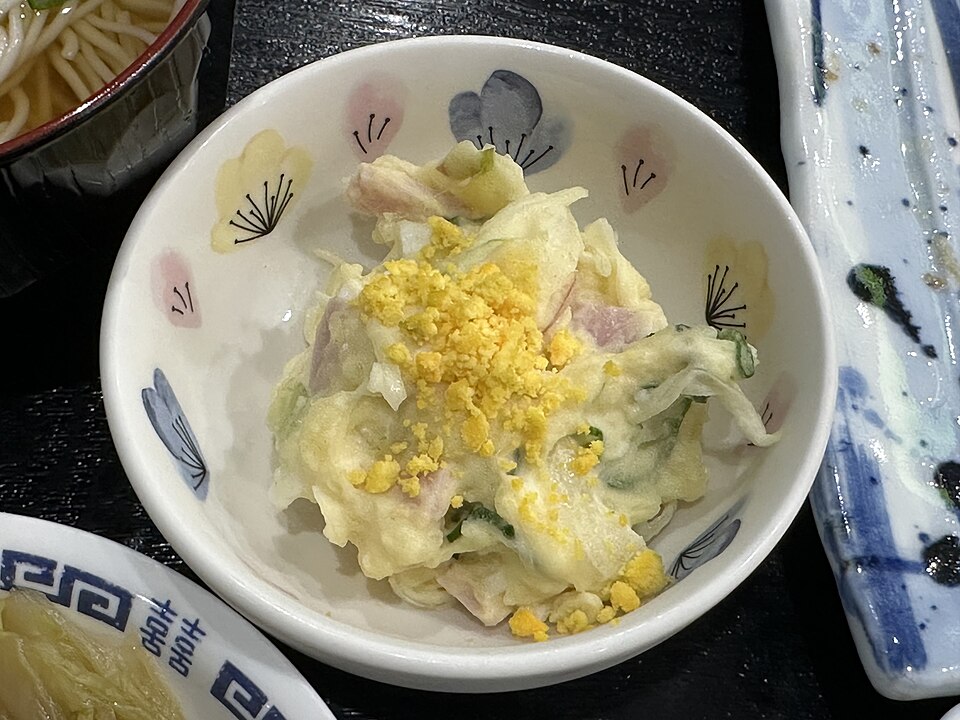 家庭のポテトサラダの参考写真