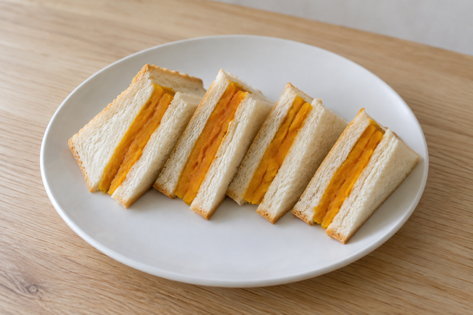 かぼちゃのサンドイッチの生成した参考画像